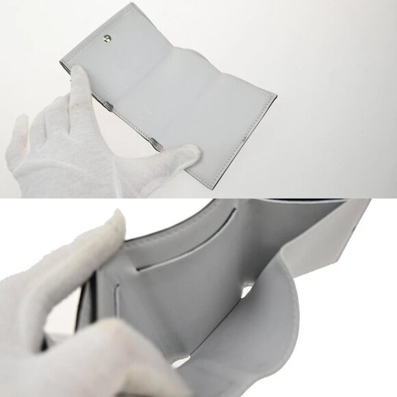 LOUIS VUITTON Discovery Compact Wallet Taigarama Leather Gray 278-082825 - Picture 9 of 11